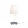 CONNY 15/15 lámpabúra  Polycotton fehér/fehér PVC  max. 28W