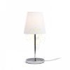 CONNY 15/15 lámpabúra  Polycotton fehér/fehér PVC  max. 28W