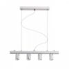 RALLONG IV függeszték alap  króm 230V LED E27 4x15W