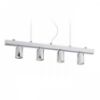 RALLONG IV függeszték alap  króm 230V LED E27 4x15W