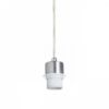 MORE 80 mennyezeti függőlámpa alap  króm 230V LED E27 3x15W