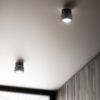 PIXIE mennyezeti lámpa fekete króm 230V LED GX53 7W