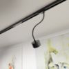 PIXIE libanyak háromfázisú áramkörös sínre fekete  230V LED GX53 7W