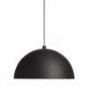 CARISSIMA 40 függő lámpa matt fekete/aranysárga  230V LED E27 15W