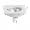 TOPIC SQ dönthető lámpa matt fehér  230V LED GU10 8W