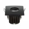 WATERBOY SQ  matt fekete  230V LED 10W 40° IP65  3000K