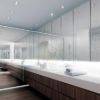 SPLASH SQ süllyesztett lámpa  króm 230V LED GU10 8W IP65