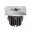 WATERBOY SQ   matt nikkel 230V LED 10W 40° IP65  3000K