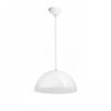MONROE 40 függő lámpa csillogó fehér/fehér  230V LED E27 30W
