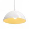 MONROE 40 függő lámpa csillogó fehér/fehér  230V LED E27 30W