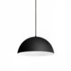 MONROE 40 függő lámpa matt fekete/fehér  230V LED E27 30W
