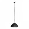 MONROE 40 függő lámpa matt fekete/fehér  230V LED E27 30W