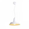 GOLDIE 46 függő lámpa fehér/fehér  230V LED E27 30W