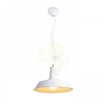 GOLDIE 46 függő lámpa fehér/fehér  230V LED E27 30W