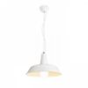 GOLDIE 36 függő lámpa fehér/fehér  230V LED E27 30W