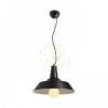 GOLDIE 36 függő lámpa fekete/fehér  230V LED E27 30W