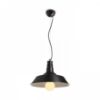 GOLDIE 36 függő lámpa fekete/fehér  230V LED E27 30W
