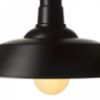 GOLDIE 36 függő lámpa fekete/fehér  230V LED E27 30W
