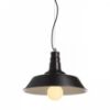 GOLDIE 36 függő lámpa fekete/fehér  230V LED E27 30W