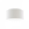 DOUBLE 55/30 lámpabúra  Polycotton fehér/fehér PVC  max. 23W