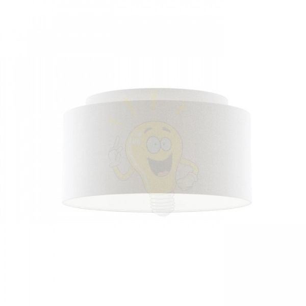 DOUBLE 55/30 lámpabúra  Polycotton fehér/fehér PVC  max. 23W