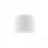 DOUBLE 40/30 lámpabúra  Polycotton fehér/fehér PVC  max. 23W