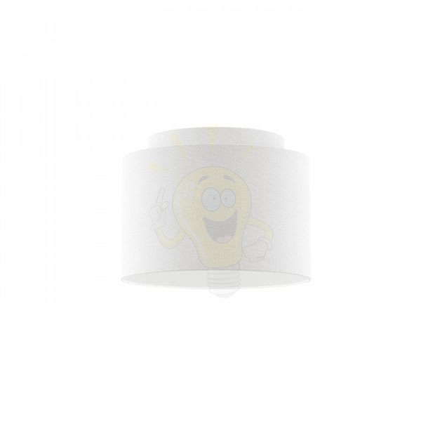 DOUBLE 40/30 lámpabúra  Polycotton fehér/fehér PVC  max. 23W