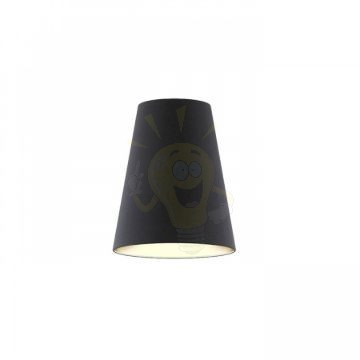 CONNY 25/30 asztali lámpaernyő Polycotton fekete/arany fólia max. 23W