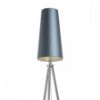 CONNY 15/30 asztali lámpaernyő Monaco benzin kék/ezüst PVC max. 23W