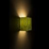 LOPE W 25/14 fali lámpa  Chintz lime/fehér PVC 230V LED E27 15W