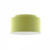 DOUBLE 55/30 lámpabúra  Chintz lime/fehér PVC  max. 23W