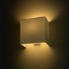 LOPE W 25/14 fali lámpa  Chintz világosszürke/fehér PVC 230V LED E27 15W