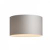 RON 55/30 lámpabúra  Chintz világosszürke/fehér PVC  max. 23W
