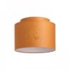 DOUBLE 40/30 lámpabúra  Chintz narancssárga/fehér PVC  max. 23W