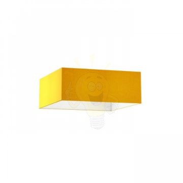 TEMPO 50/19 lámpabúra  Chintz sárgabarack/fehér PVC  max. 23W