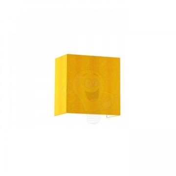 LOPE W 25/14 fali lámpa  Chintz sárgabarack/fehér PVC 230V LED E27 15W