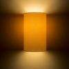 RON W 15/25 fali lámpa  Chintz sárgabarack/fehér PVC 230V LED E27 15W