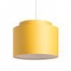 DOUBLE 40/30 lámpabúra  Chintz sárgabarack/fehér PVC  max. 23W
