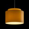 DOUBLE 40/30 lámpabúra  Chintz sárgabarack/fehér PVC  max. 23W