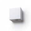 LOPE W 25/14 fali lámpa  Polycotton fehér/fehér PVC 230V LED E27 15W