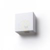 LOPE W 25/14 fali lámpa  Polycotton fehér/fehér PVC 230V LED E27 15W