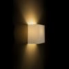 LOPE W 25/14 fali lámpa  Polycotton fehér/fehér PVC 230V LED E27 15W