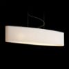 CASUAL 120/25 lámpabúra  Polycotton fehér/fehér PVC  max. 23W
