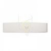 CASUAL 120/25 lámpabúra  Polycotton fehér/fehér PVC  max. 23W