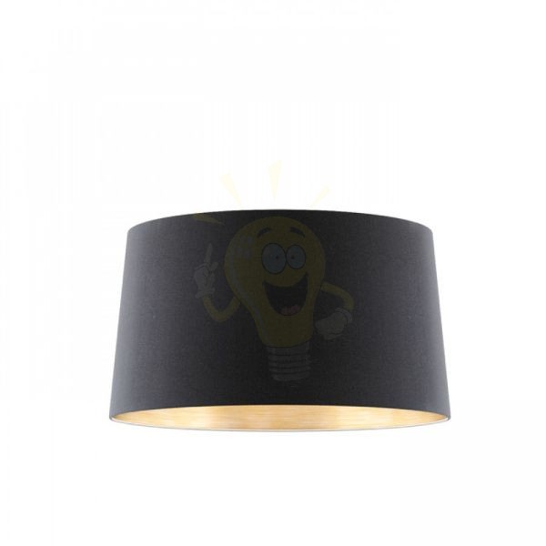 ASPRO 55/30 lámpabúra Polycotton fekete/réz fólia max. 23W