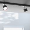 PIXIE háromfázisú áramkörös sínre fekete króm 230V LED GX53 7W