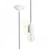 FABIO függesztő készlet fekete/fehér porcelán 230V LED E27 15W