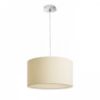 LALO 40 függő lámpa krémfehér matt nikkel 230V LED E27 3x15W