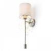 VERSA fali lámpabúra fehér matt nikkel 230V LED E27 LED 15+3W 40°  3000K