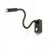 AIM liba nyakon fekete  230V LED 3W 45°  3000K